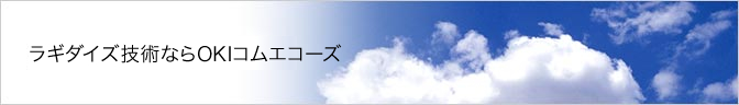 ラギダイズ技術ならOKIコムエコーズ